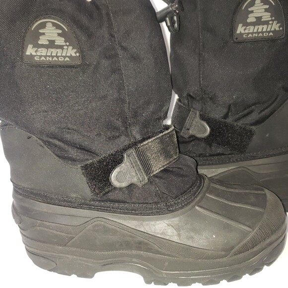 KAMIK Black Winter Snow Boots Size 5 main image 4
